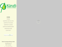 Tablet Screenshot of kuenzli.ch
